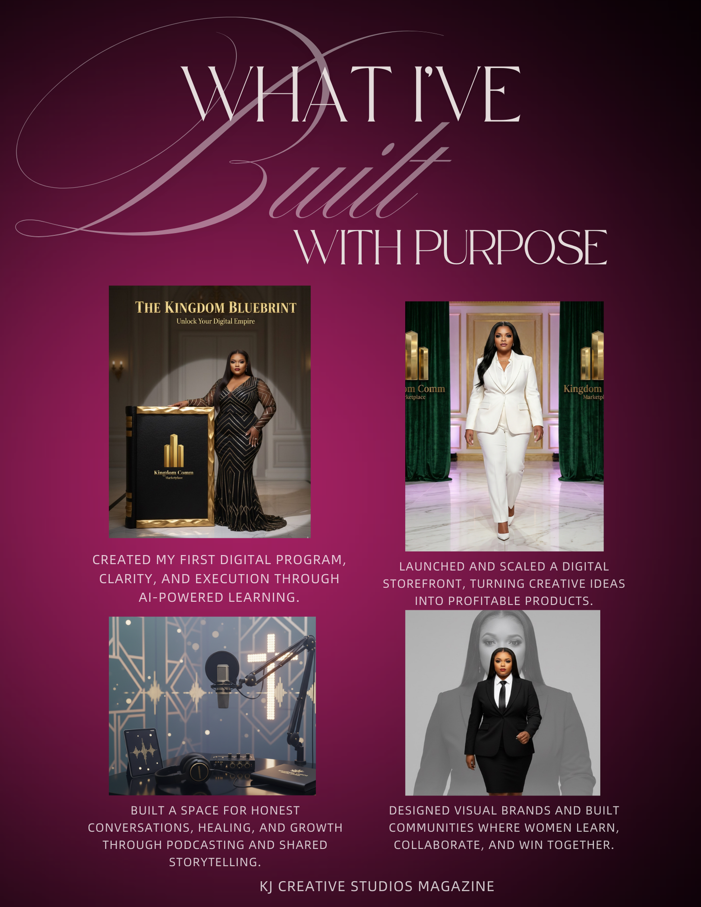 KJ Creative Studio - Signature Services & Collections