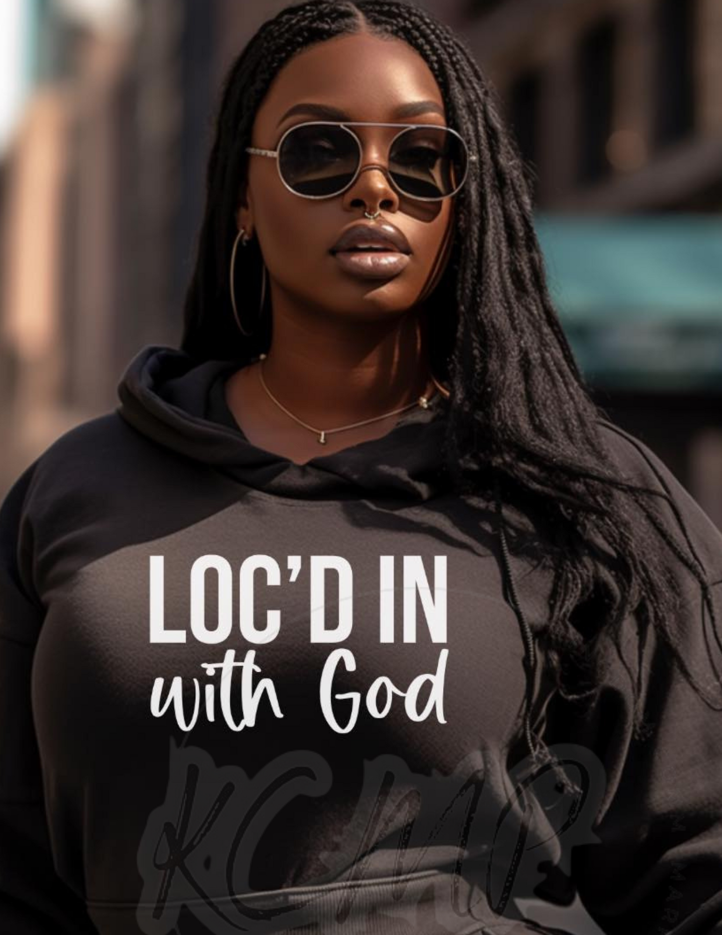 Loc'd in with God Print